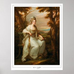Póster de arte de Angelica Kauffman Zedign #3