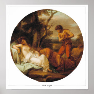 Póster de arte de Angelica Kauffman Zedign #4