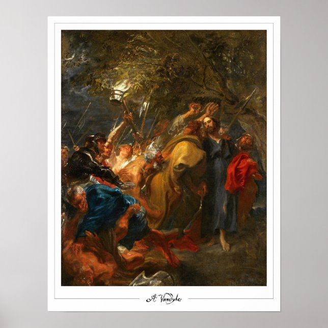 Póster de arte de Anthony van Dyck Zedign #1 (Frente)