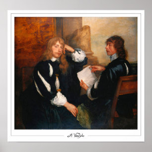 Póster de arte de Anthony van Dyck Zedign #120