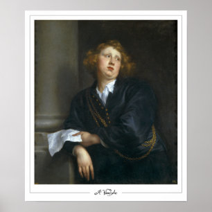 Póster de arte de Anthony van Dyck Zedign #131