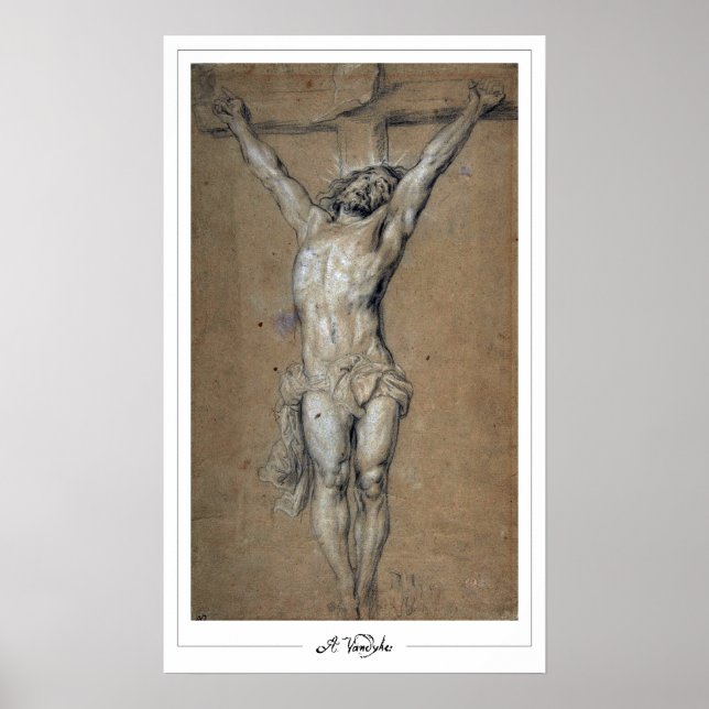 Póster de arte de Anthony van Dyck Zedign #139 (Frente)