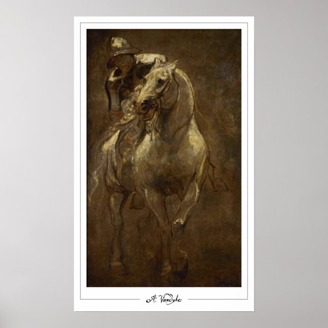 Póster de arte de Anthony van Dyck Zedign #265 (Frente)