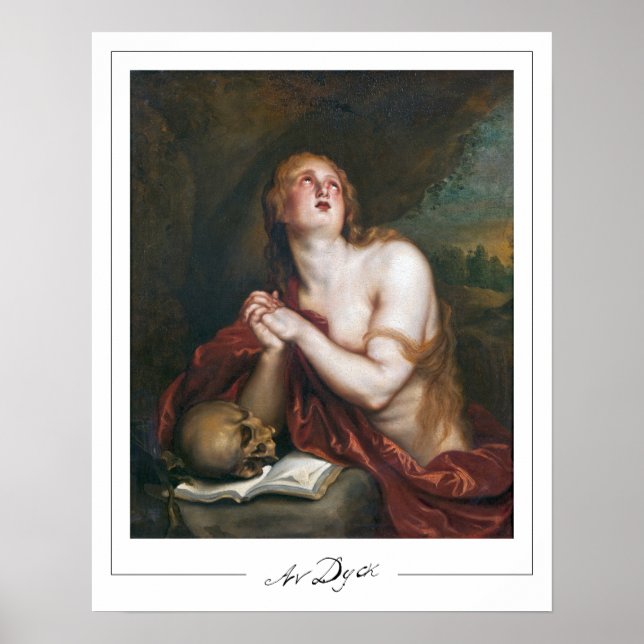 Póster de arte de Anthony van Dyck Zedign #303 (Frente)