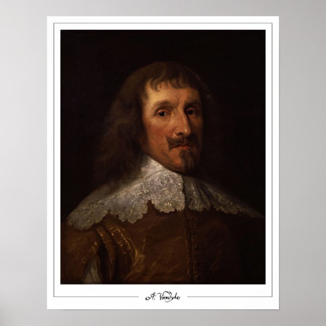 Póster de arte de Anthony van Dyck Zedign #350 (Frente)