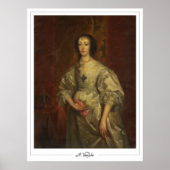 Póster de arte de Anthony van Dyck Zedign #360 (Frente)