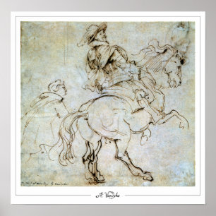 Póster de arte de Anthony van Dyck Zedign #378