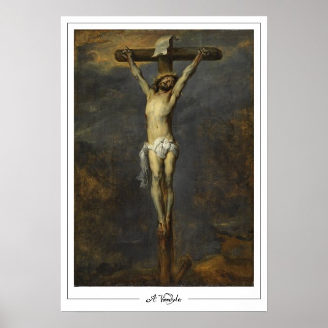 Póster de arte de Anthony van Dyck Zedign #402 (Frente)