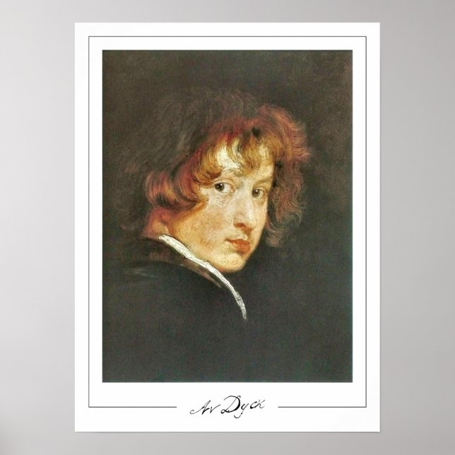 Póster de arte de Anthony van Dyck Zedign #41 (Frente)