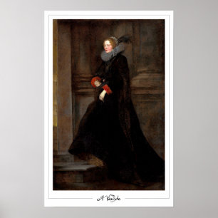 Póster de arte de Anthony van Dyck Zedign #44