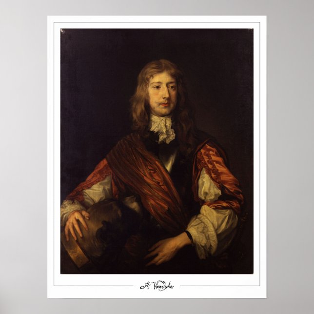 Póster de arte de Anthony van Dyck Zedign #441 (Frente)