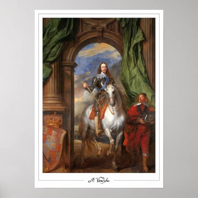 Póster de arte de Anthony van Dyck Zedign #46 (Frente)