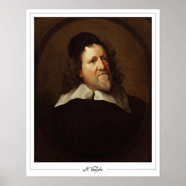 Póster de arte de Anthony van Dyck Zedign #505 (Frente)