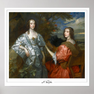 Póster de arte de Anthony van Dyck Zedign #51