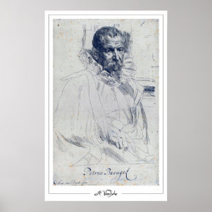 Póster de arte de Anthony van Dyck Zedign #52