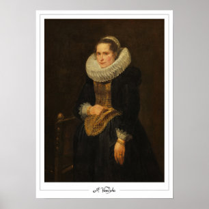 Póster de arte de Anthony van Dyck Zedign #529