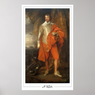 Póster de arte de Anthony van Dyck Zedign #596