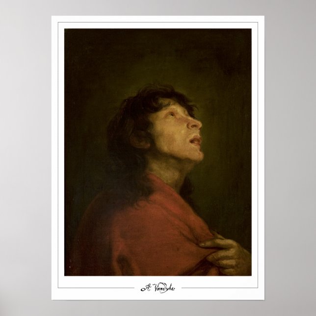 Póster de arte de Anthony van Dyck Zedign #605 (Frente)