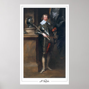 Póster de arte de Anthony van Dyck Zedign #642