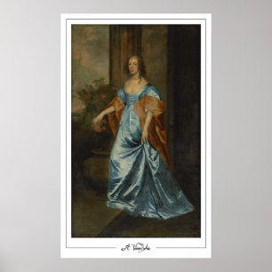 Póster de arte de Anthony van Dyck Zedign #646