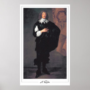 Póster de arte de Anthony van Dyck Zedign #650