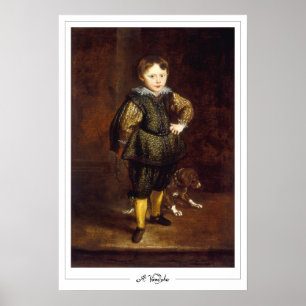 Póster de arte de Anthony van Dyck Zedign #676