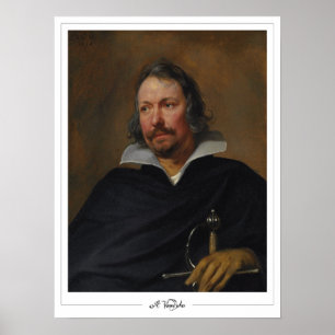 Póster de arte de Anthony van Dyck Zedign #737