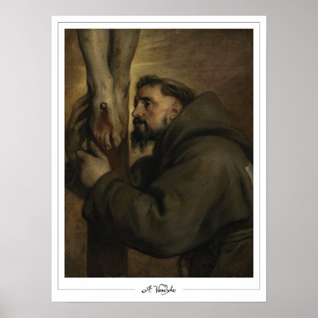 Póster de arte de Anthony van Dyck Zedign #738 (Frente)