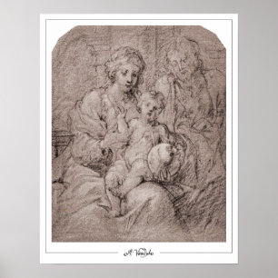 Póster de arte de Anthony van Dyck Zedign #817
