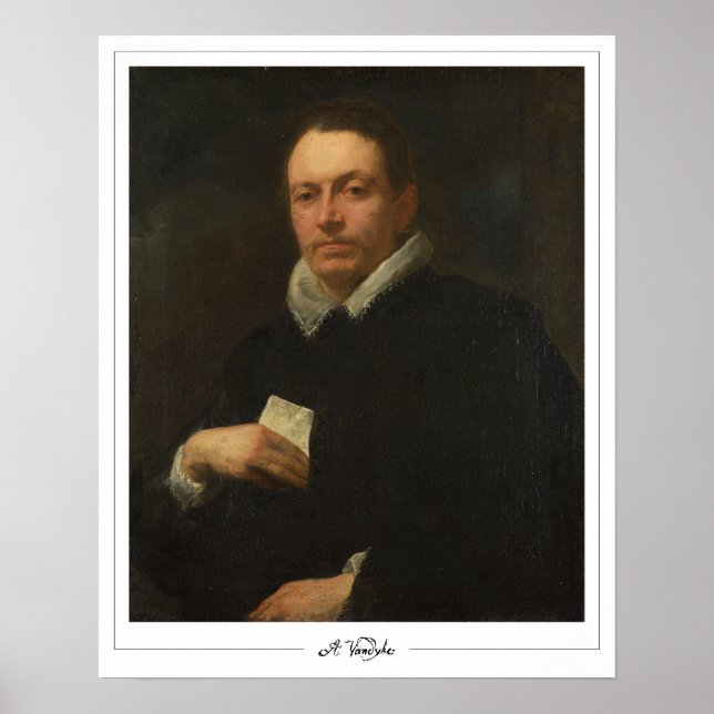 Póster de arte de Anthony van Dyck Zedign #832 (Frente)