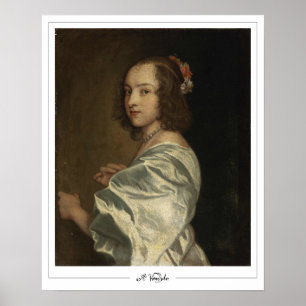 Póster de arte de Anthony van Dyck Zedign #834