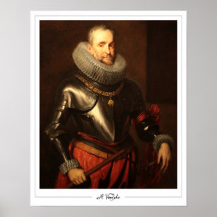 Póster de arte de Anthony van Dyck Zedign #835