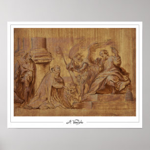 Póster de arte de Anthony van Dyck Zedign #889
