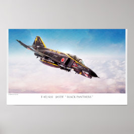 Poster de arte de aviación "F-4 Phantom II"