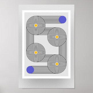 Poster de arte de Bauhaus tamaño A4 10.1