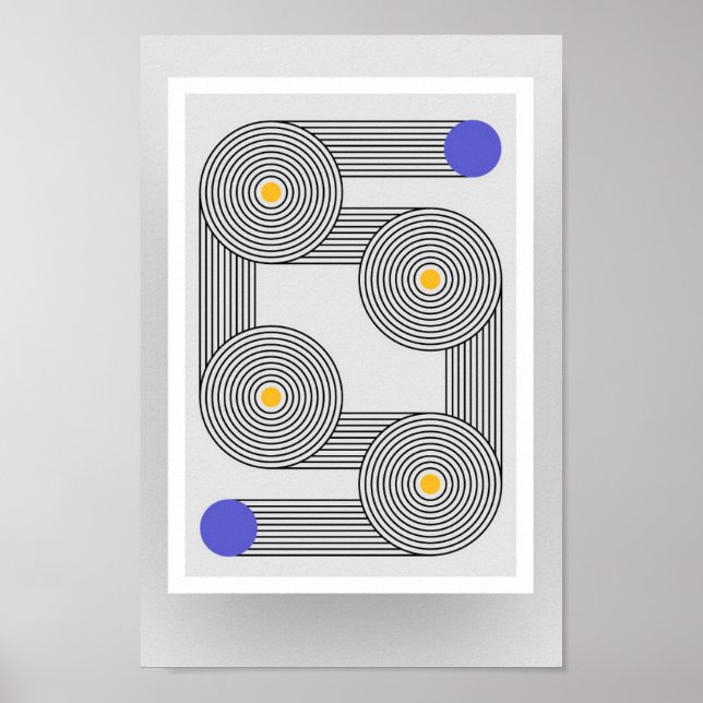 Poster de arte de Bauhaus tamaño A4 10.1 (Frente)