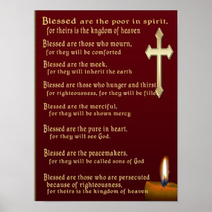 Poster de arte de Beatitudes