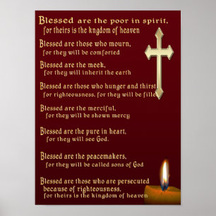 Poster de arte de Beatitudes