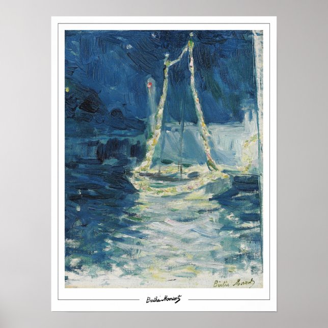 Póster de arte de Berthe Morisot Zedign #15 (Frente)