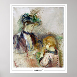 Póster de arte de Berthe Morisot Zedign #254