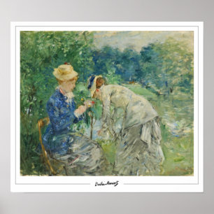 Póster de arte de Berthe Morisot Zedign #7