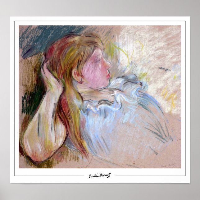 Póster de arte de Berthe Morisot Zedign #75 (Frente)