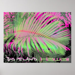 Poster de arte de Big Island Hawaii