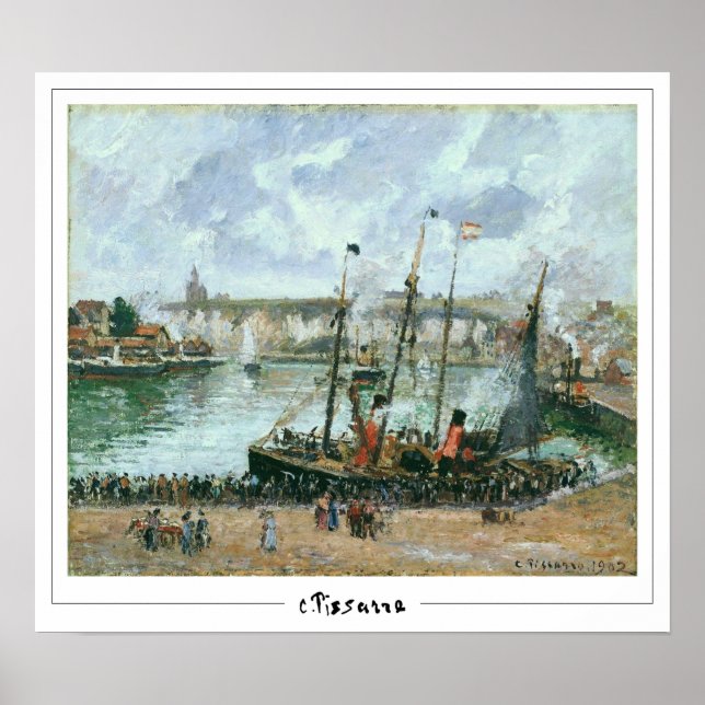 Póster de arte de Camille Pissarro Zedign #349 (Frente)