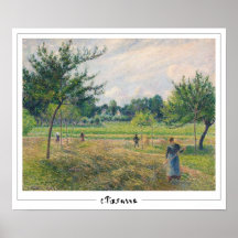 Póster de arte de Camille Pissarro Zedign #520-2