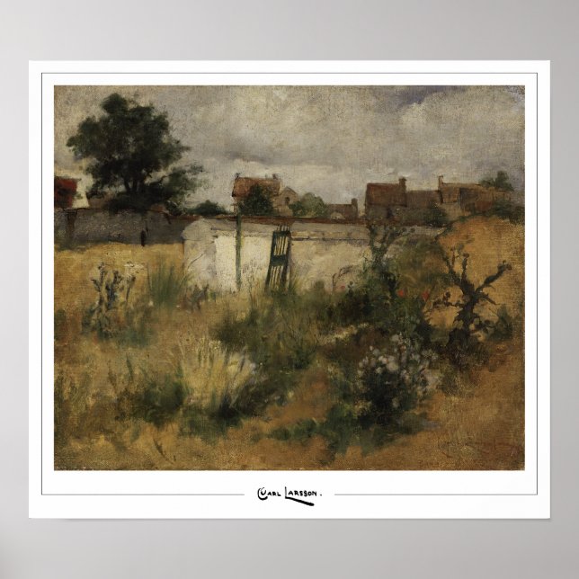 Póster de arte de Carl Larsson Zedign #14 (Frente)
