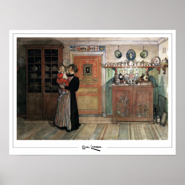 Póster de arte de Carl Larsson Zedign #21 (Frente)