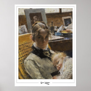 Póster de arte de Carl Larsson Zedign #265