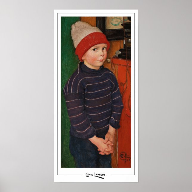 Póster de arte de Carl Larsson Zedign #301 (Frente)