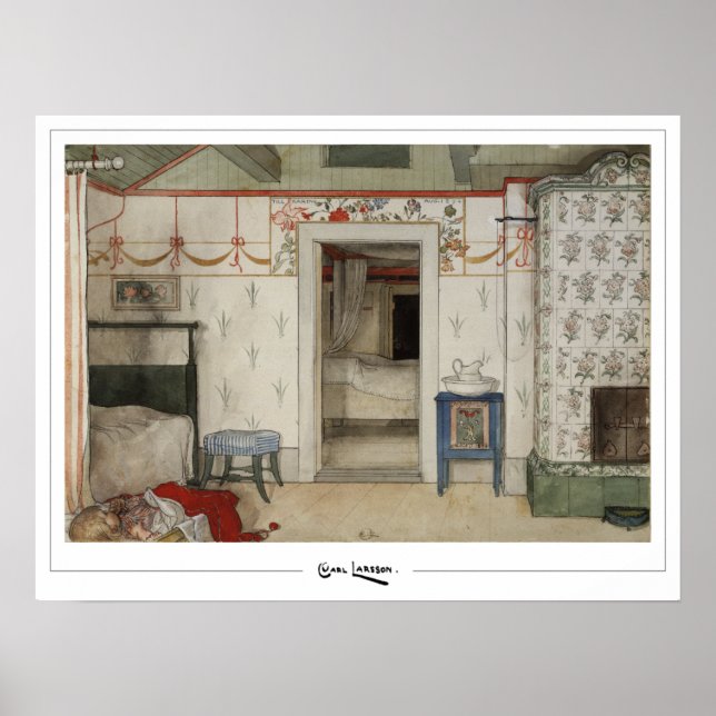 Póster de arte de Carl Larsson Zedign #393 (Frente)